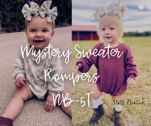 Mystery Sweater Romper