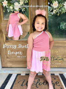 Mystery Breezy Shorts Romper